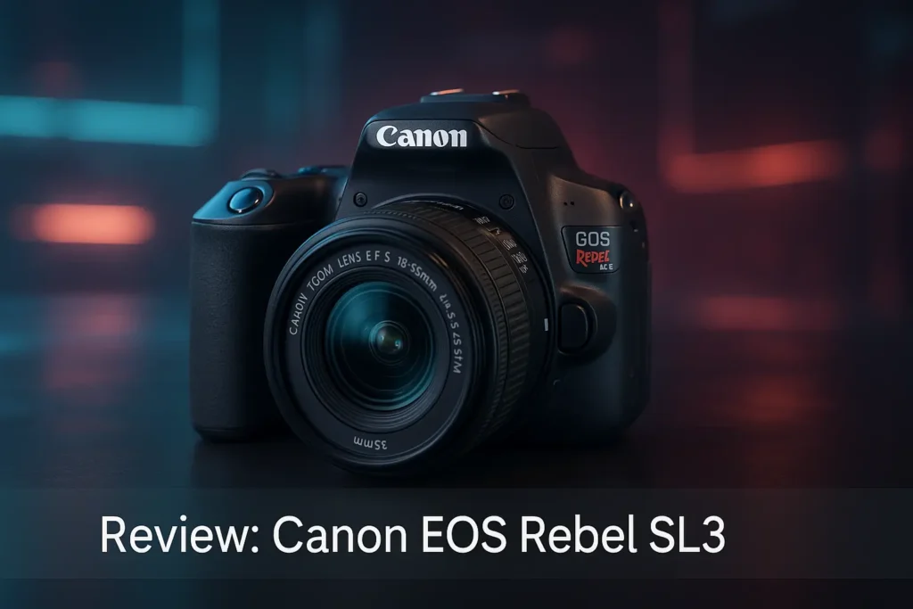 Canon EOS Rebel SL3: potência e versatilidade