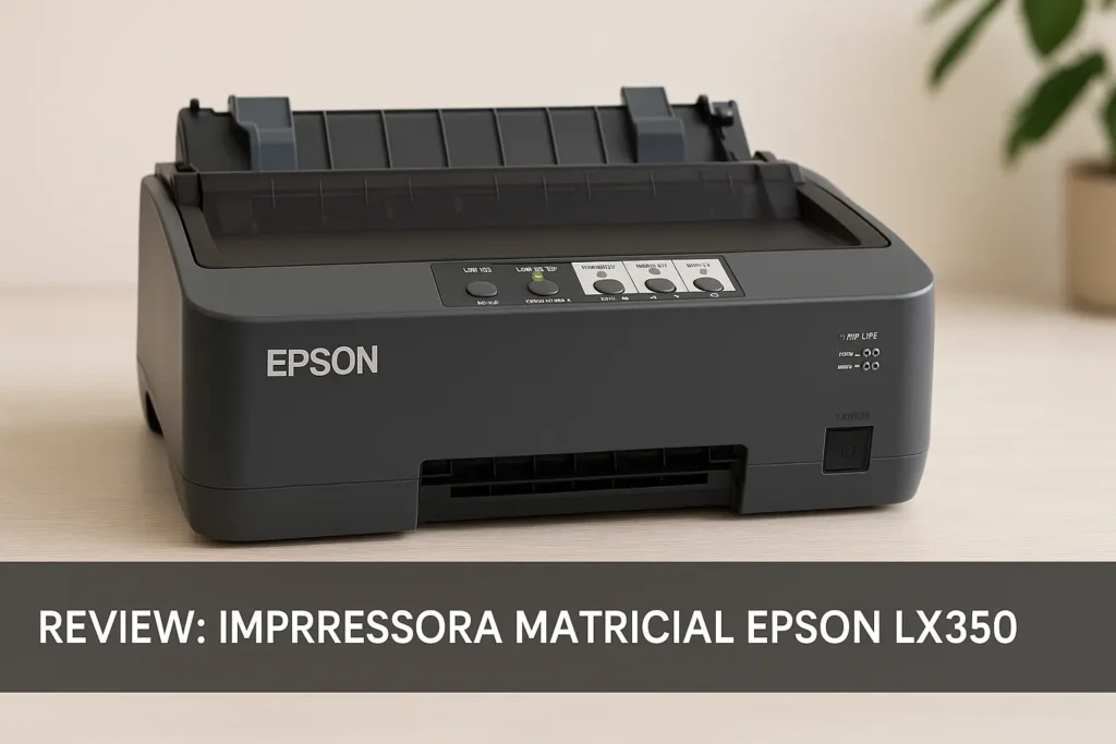 Epson LX-350 Black supera expectativas? Testamos