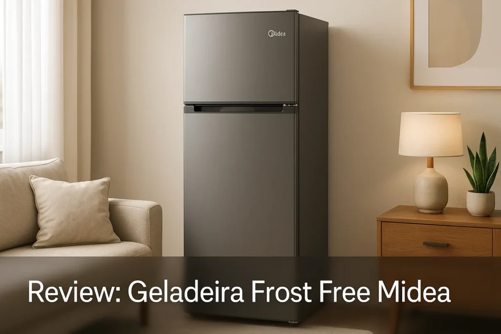 Geladeira Midea 347L: análise completa e sem filtros