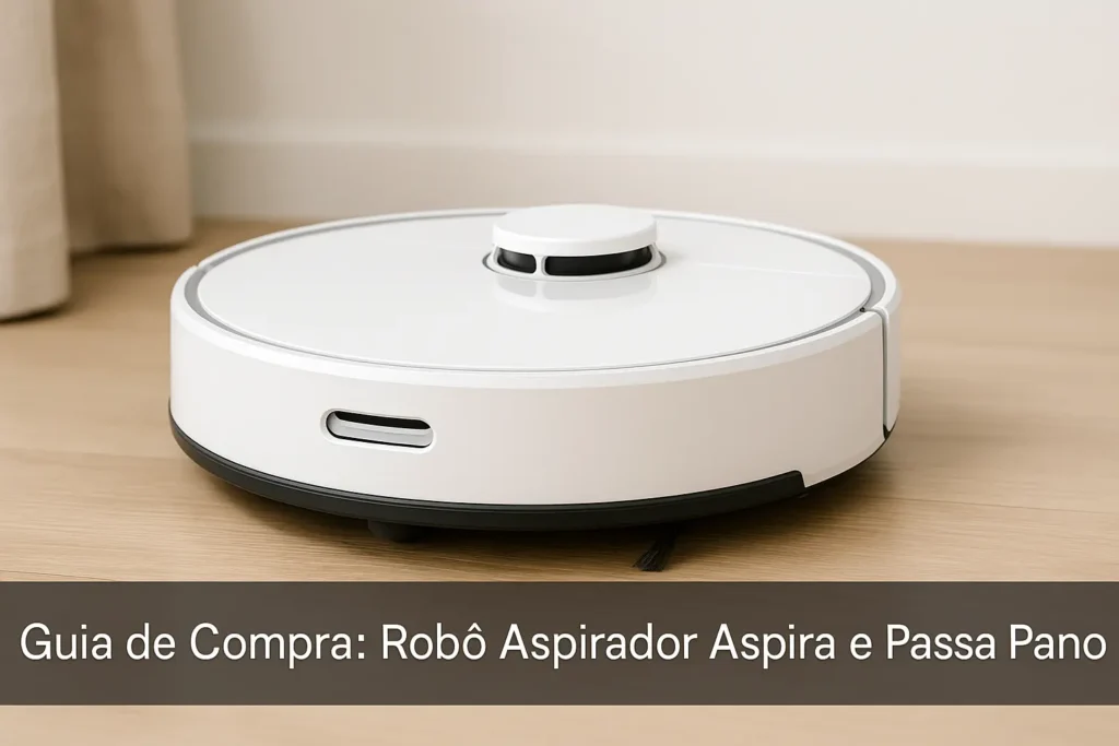 Guia de Compra: 5 Melhores Robôs Aspiradores que Aspiram e Passam Pano em 2025