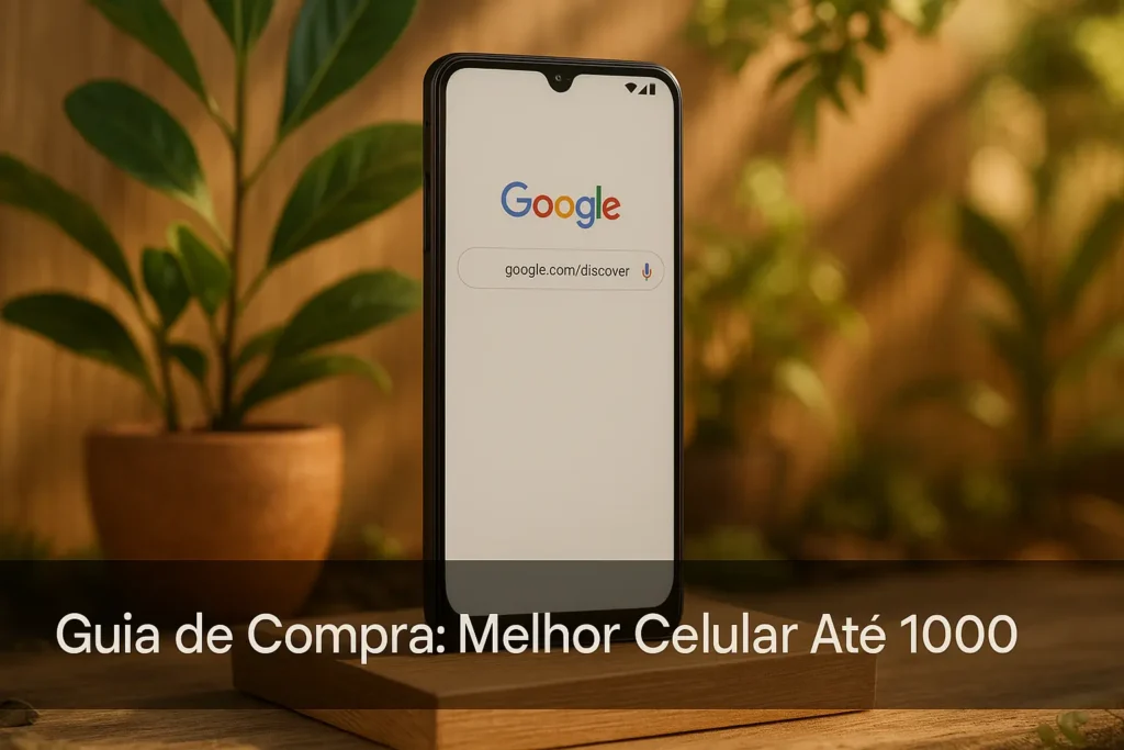 Melhor Celular Até 1000: 5 Opções Reais e Confiáveis