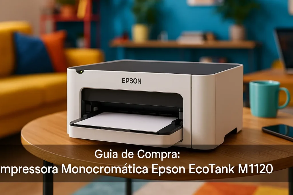 5 Melhores Impressoras Função Única Monocromáticas Epson EcoTank M1120
