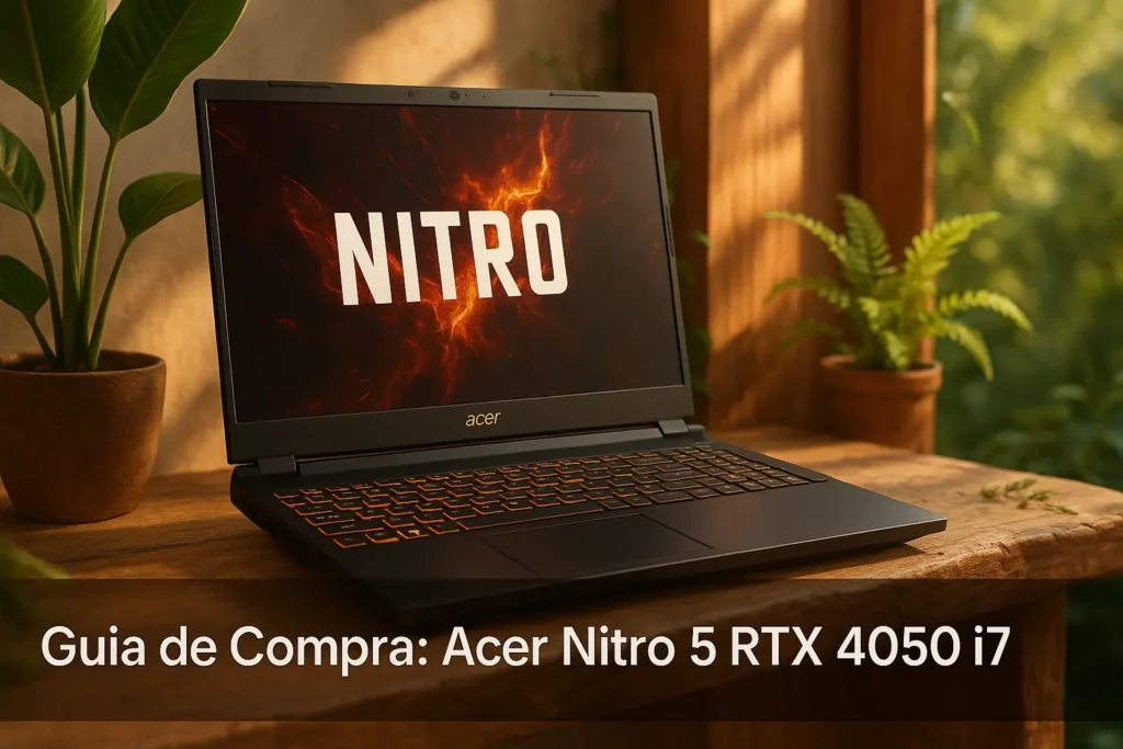 5 Melhores Acer Nitro 5 RTX 4050 i7 para Jogar em 2025