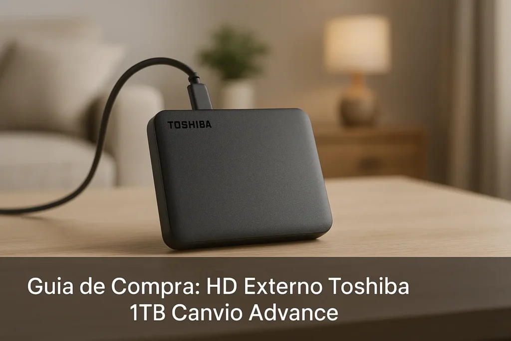 5 Melhores HD Externo 1TB Toshiba Canvio Advance