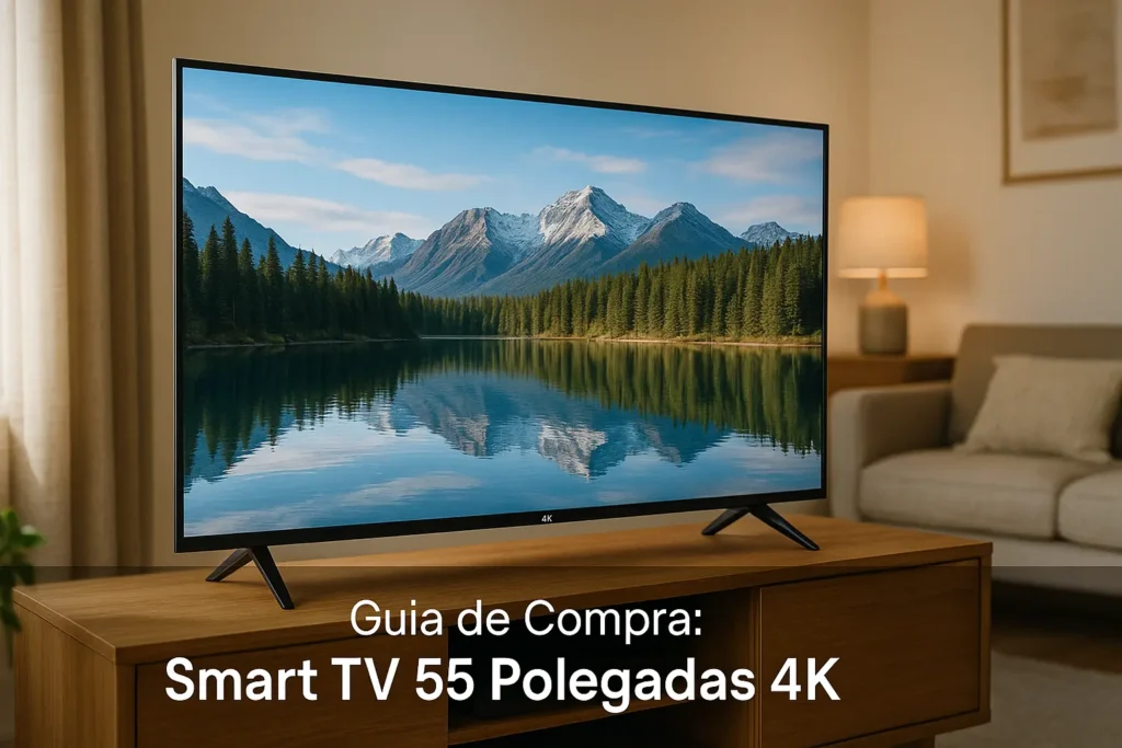 Guia de Compra: 5 Melhores Smart TV 55 Polegadas 4K para 2025