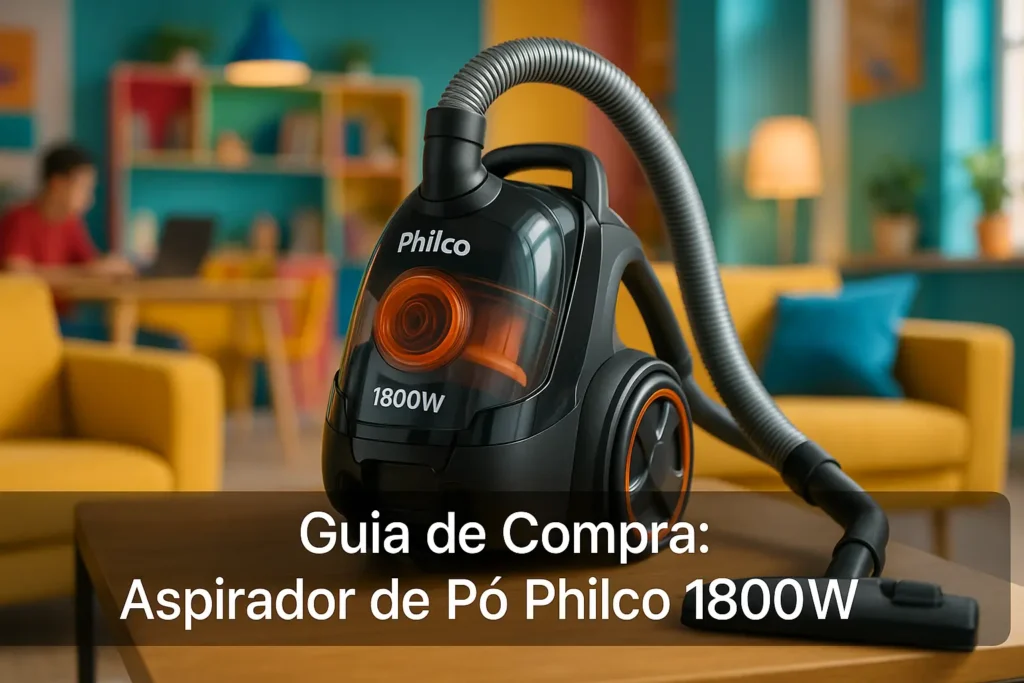 Guia de Compra: 5 Melhores Aspirador de Pó Philco 1800W Avaliados