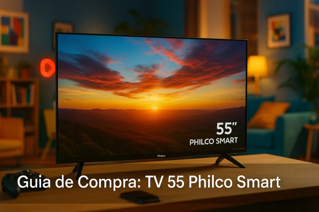 Guia de Compra: 5 Melhores TV 55 Philco Smart com Excelente Avaliação