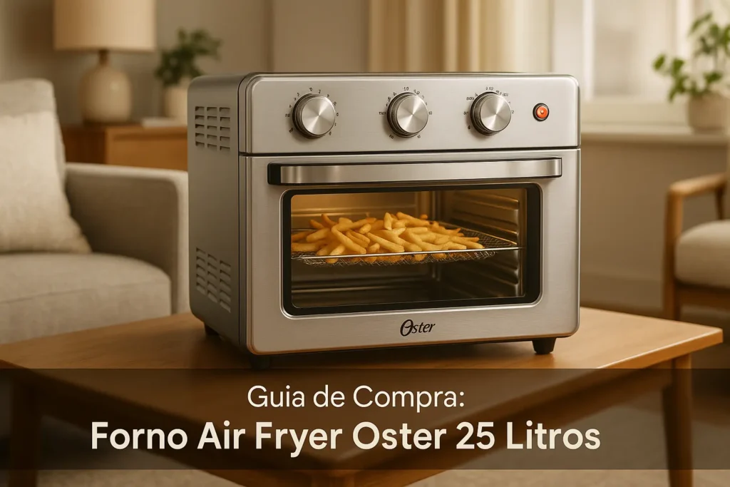 Guia de Compra: 5 Melhores Forno Air Fryer Oster 25 Litros em 2025