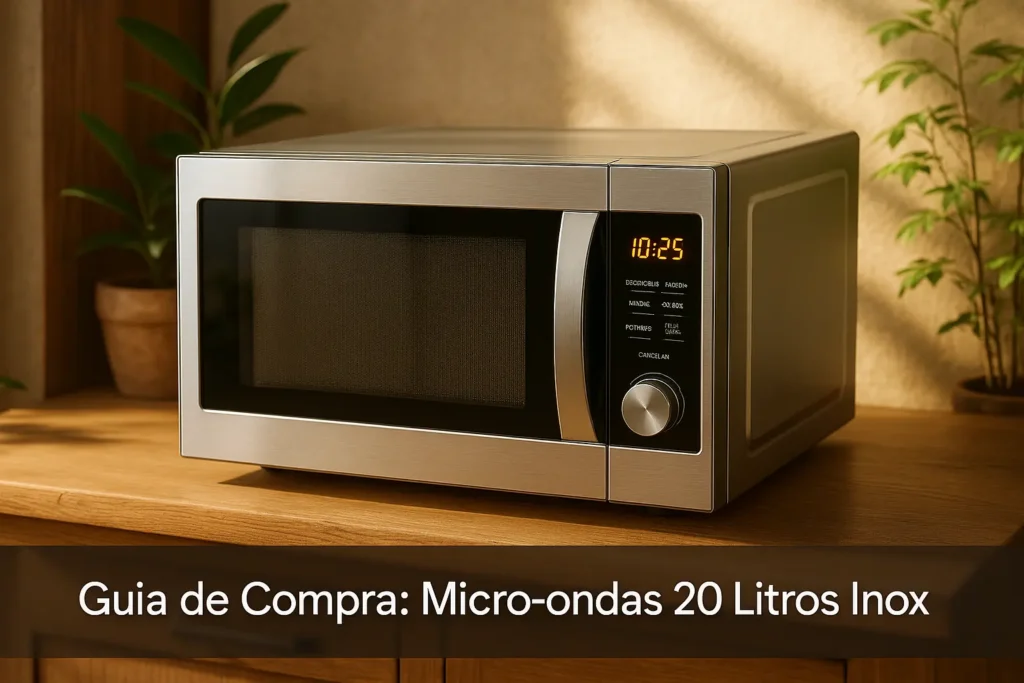 5 Melhores Microondas 20 Litros Inox Mais Vendidos no Brasil