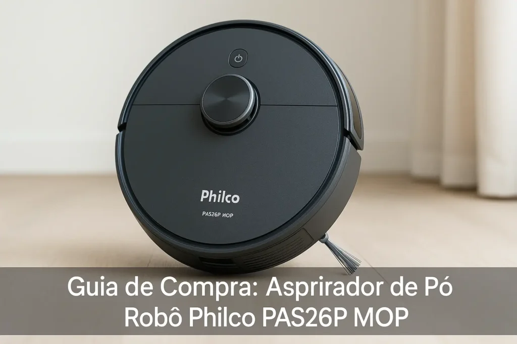 5 Melhores Aspiradores de Pó Robô Philco PAS26P MOP
