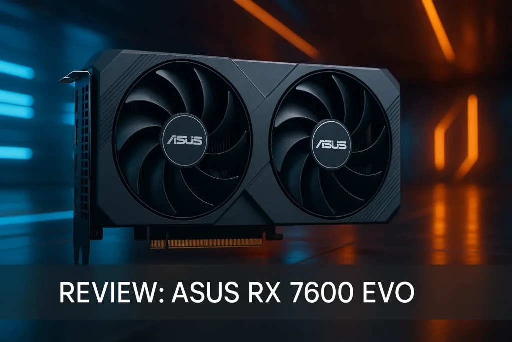 ASUS RX 7600 EVO: análise completa e sem filtros