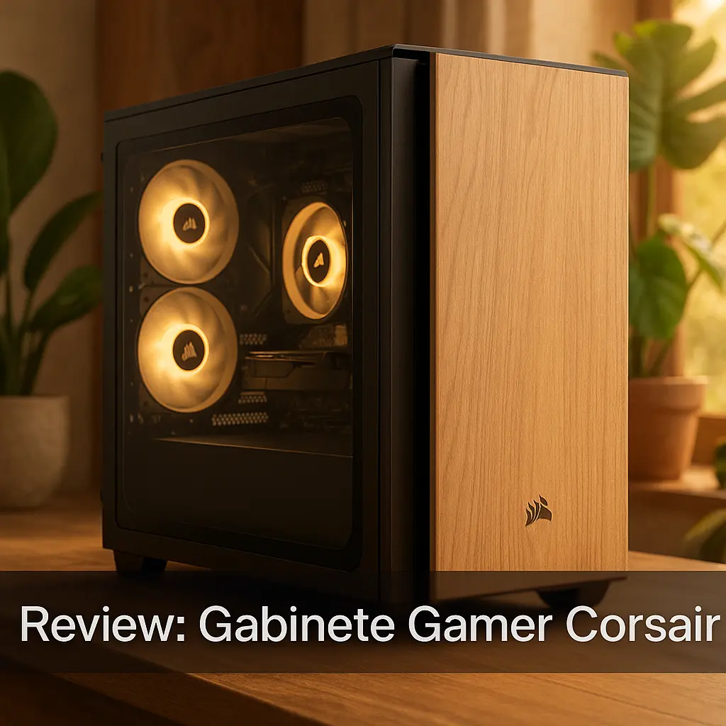 Gabinete Corsair 4000D RGB: Teste revela desempenho e custo