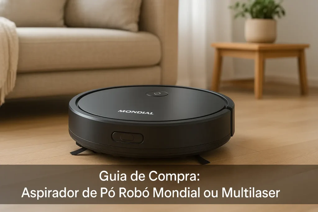 Guia de Compra: 5 Melhores Aspiradores de Pó Robô Mondial ou Multilaser em 2025