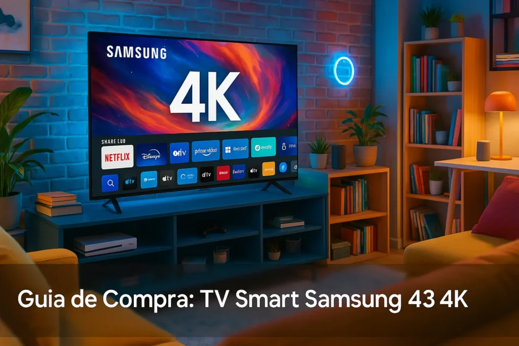 5 Melhores TV Smart Samsung 43 4K em 2025