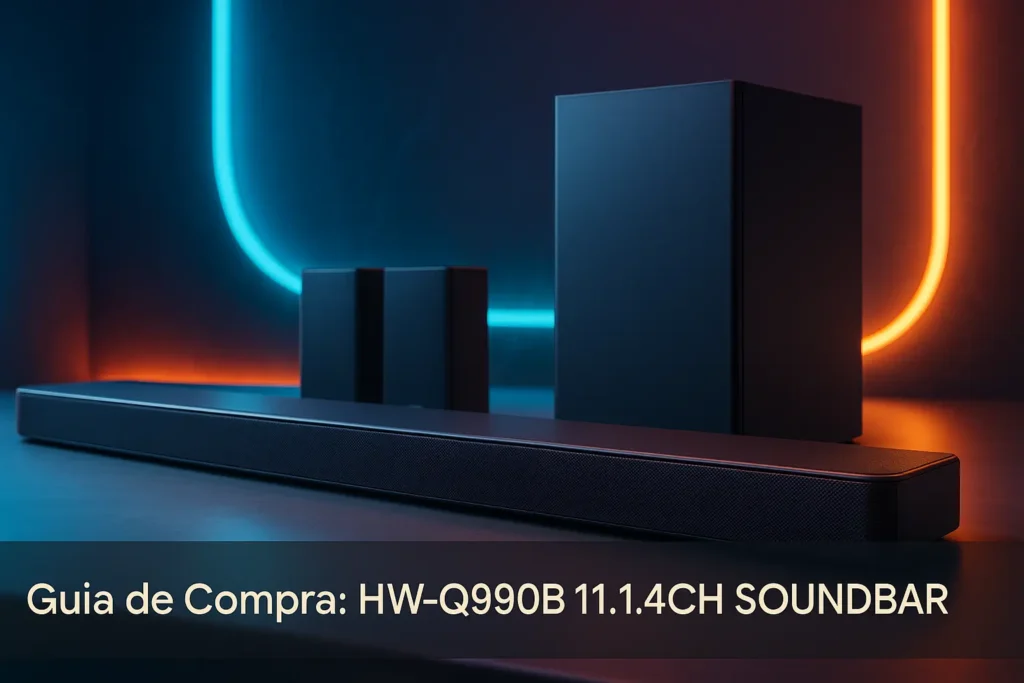 5 Melhores hw-q990b 11.1.4ch soundbar com Som Imersivo