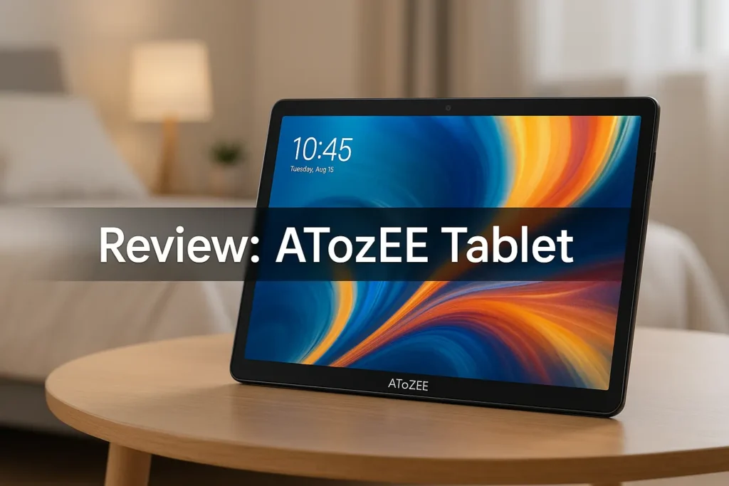 ATOZEE Tablet de 10": análise completa e sem filtros