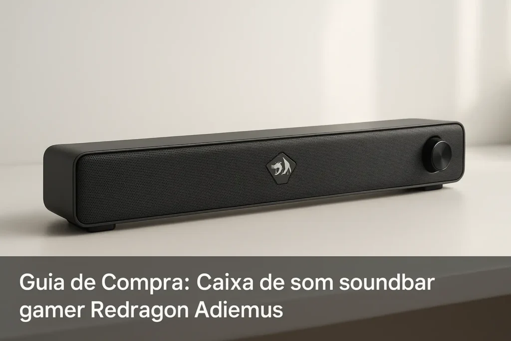 5 Melhores Caixa de Som Soundbar Gamer Redragon Adiemus