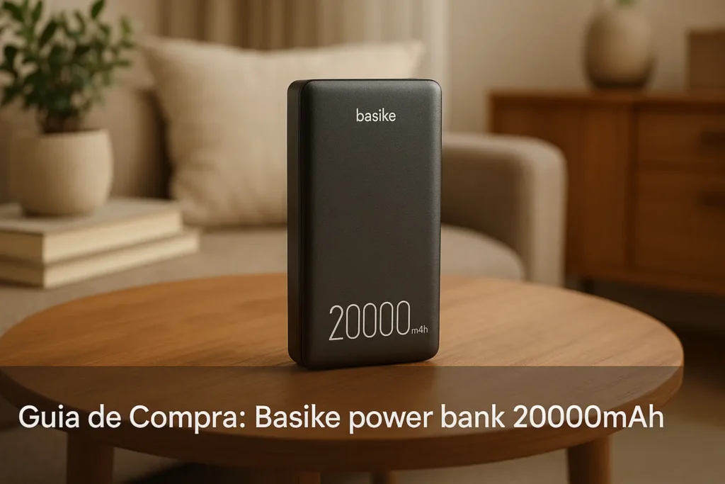 5 Melhores Basike Power Bank 20000mAh para Quem Busca Autonomia