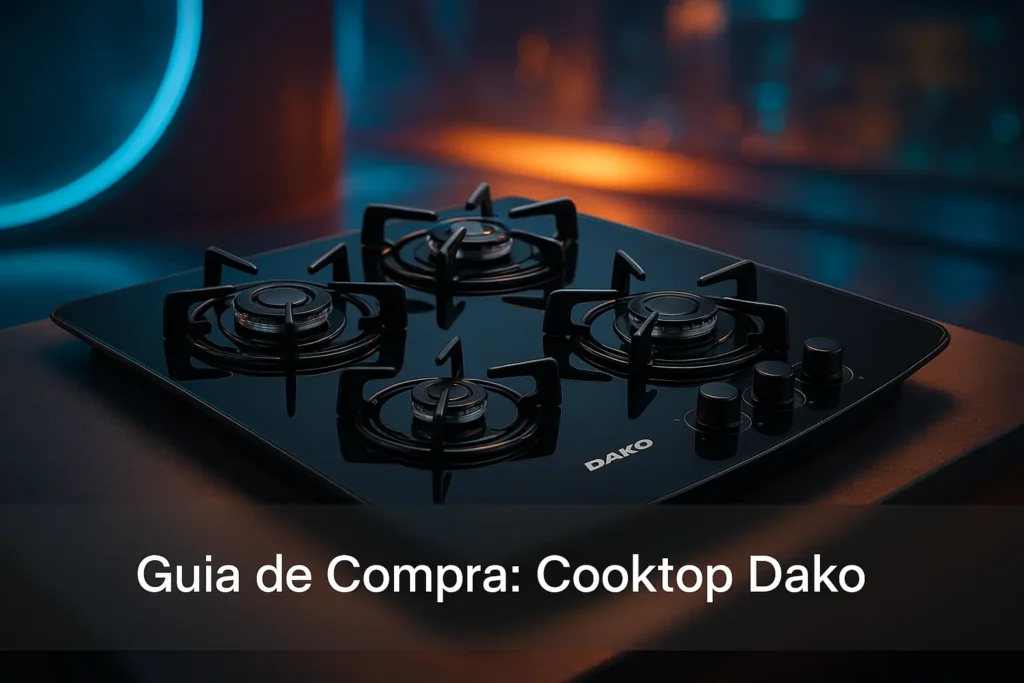 Guia de Compra: 5 Melhores Cooktops Dako Atualizados para 2025
