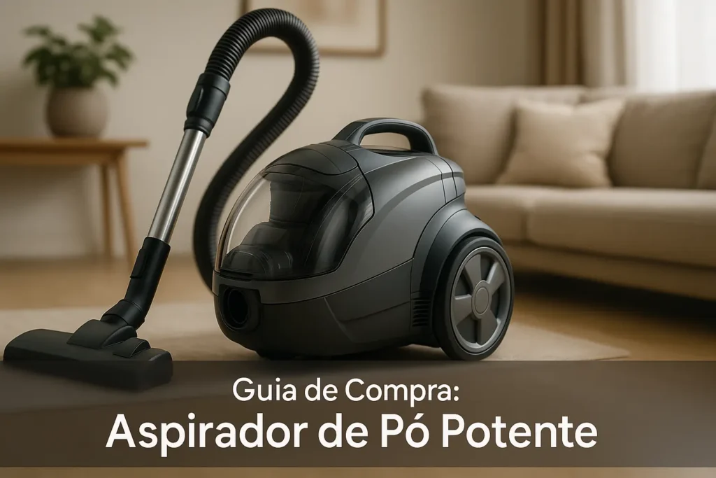 Guia de Compra: 5 Aspiradores de Pó Potentes para Limpeza Pesada