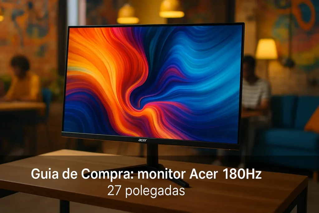 Guia de Compra: 5 Melhores Monitor Acer 180Hz 27 Polegadas