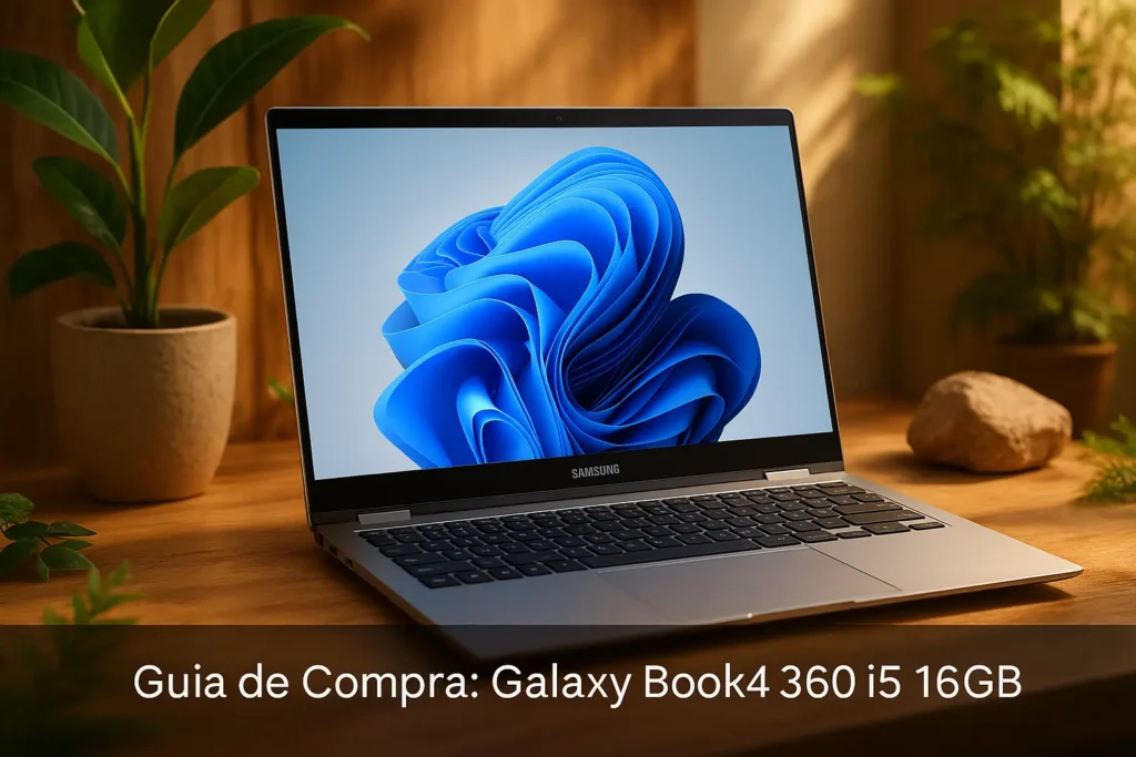Top 5 Galaxy Book4 360 i5 16GB Selecionados Após Testes Rigorosos
