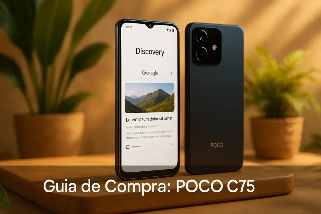Top 5 Celulares Poco C75 com Melhor Desempenho em 2025
