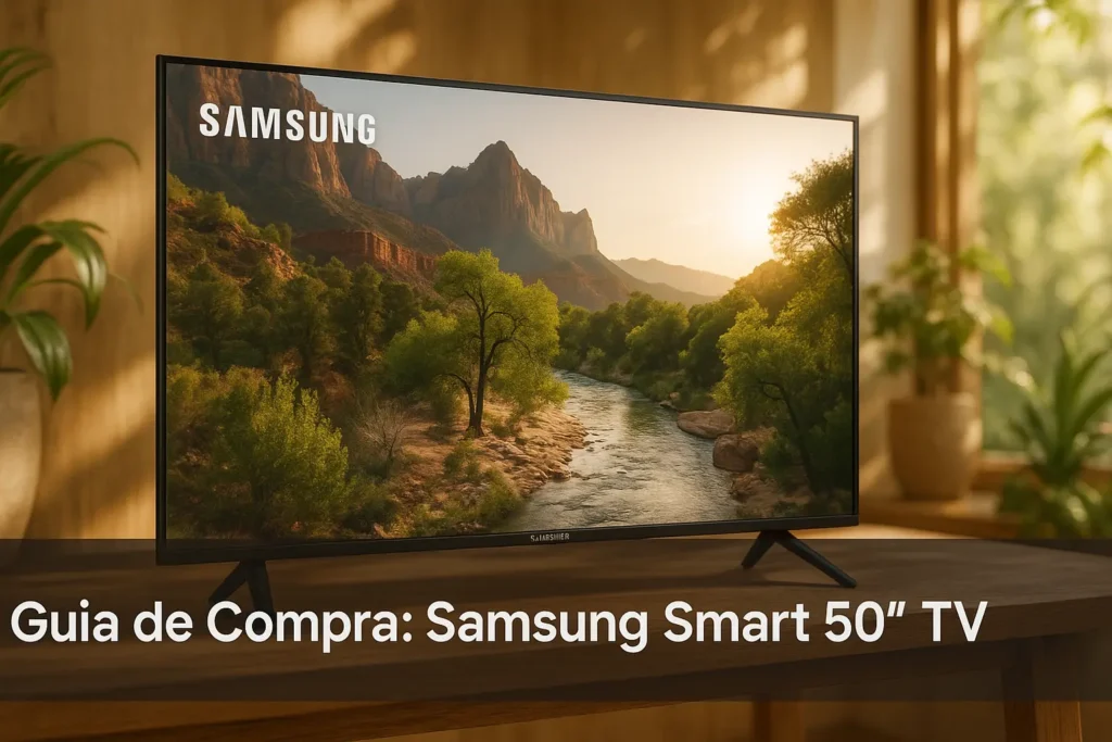 Guia de Compra: 5 Samsung Smart 50 TV com Nota Máxima dos Consumidores