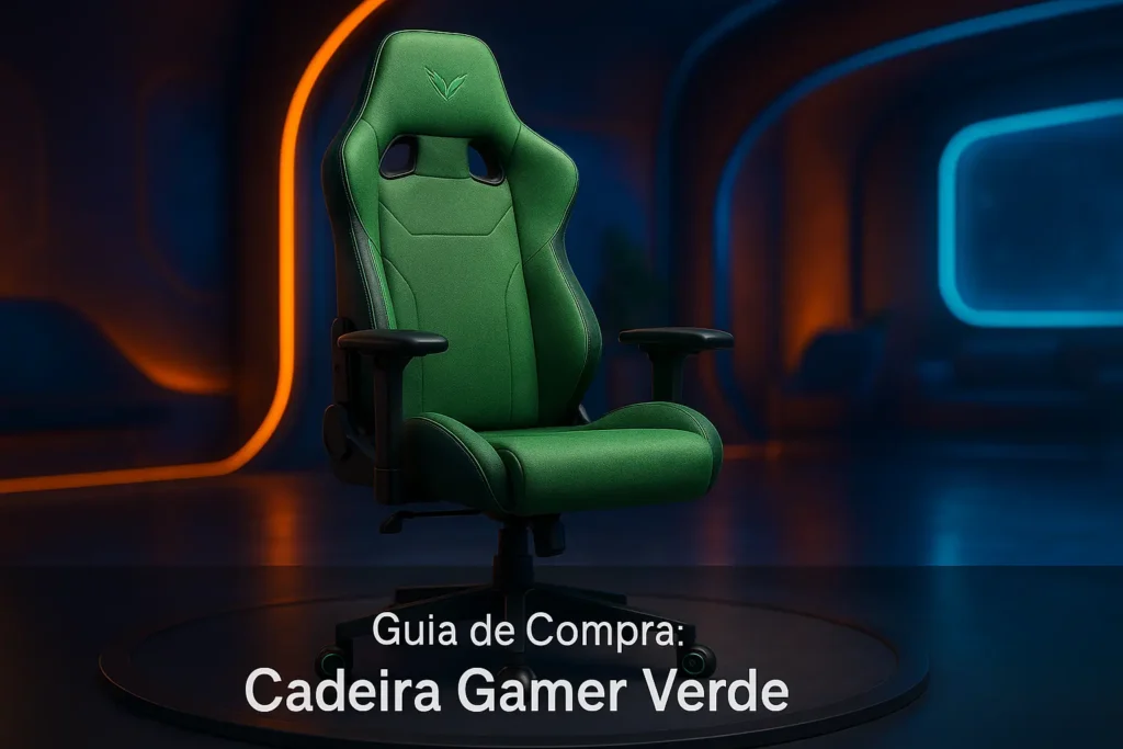 Guia de Compra: 5 Melhores Cadeiras Gamer Verdes com Entrega Rápida