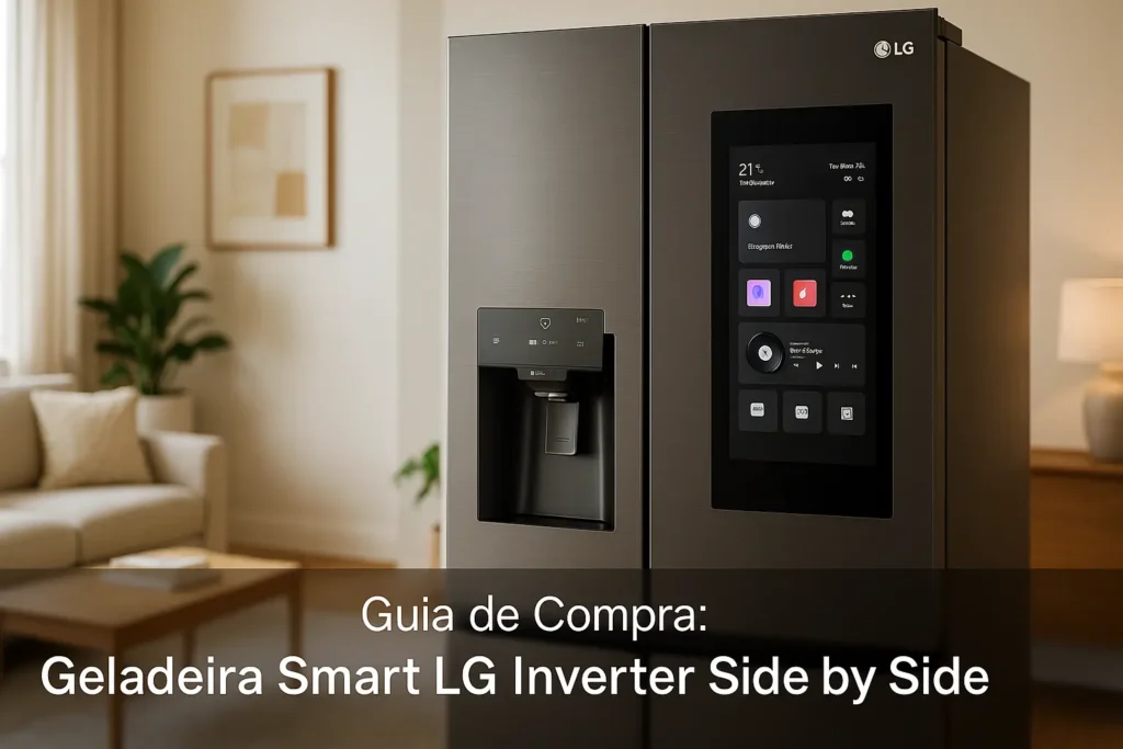 Guia de Compra: As 5 Melhores Geladeiras Smart LG Inverter Side by Side