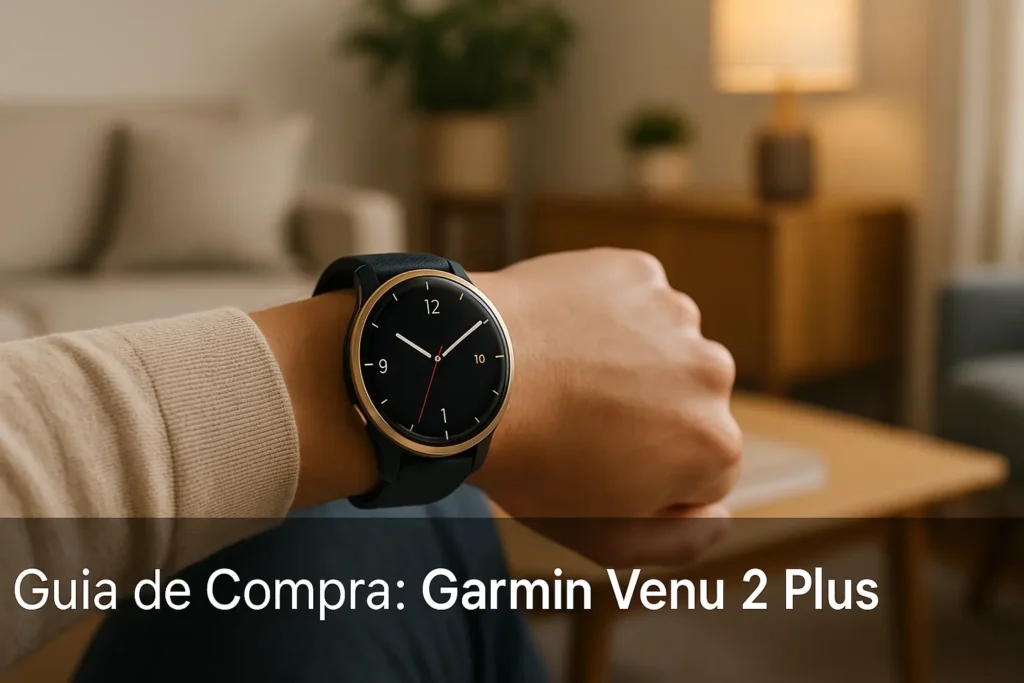 Top 5 Garmin Venu 2 Plus e Concorrentes com GPS e Monitor Cardíaco