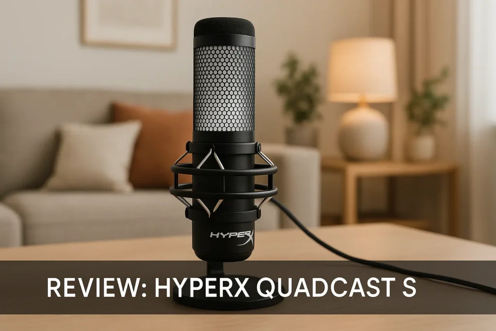 HyperX QuadCast S: Teste revela desempenho e custo