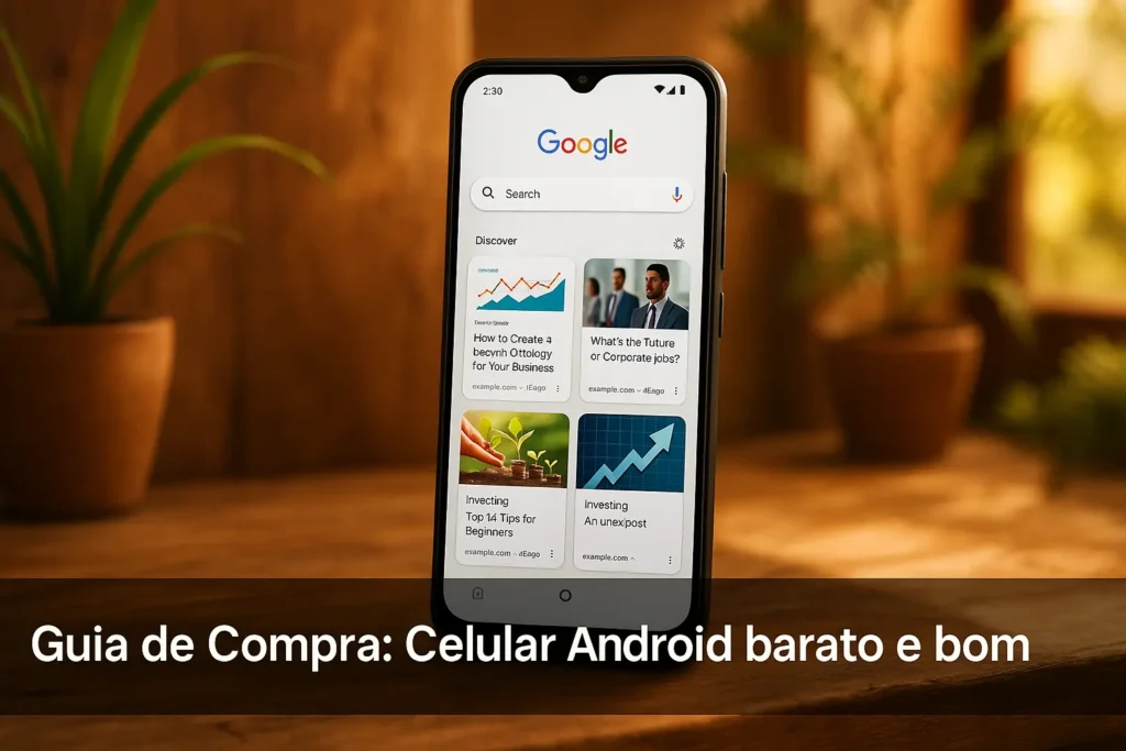 Top 5 Celulares Android Baratos e Bons do Momento