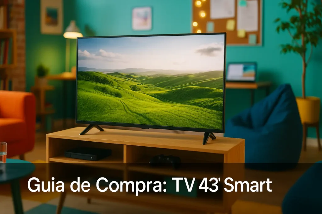 5 Melhores televisores 43 Smart para o Dia a Dia