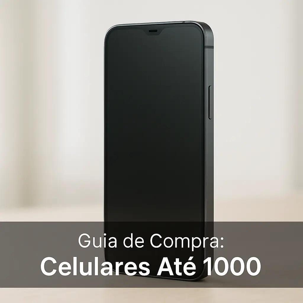 Guia de Compra: 5 Melhores Celulares Até 1000 com Excelente Avaliação