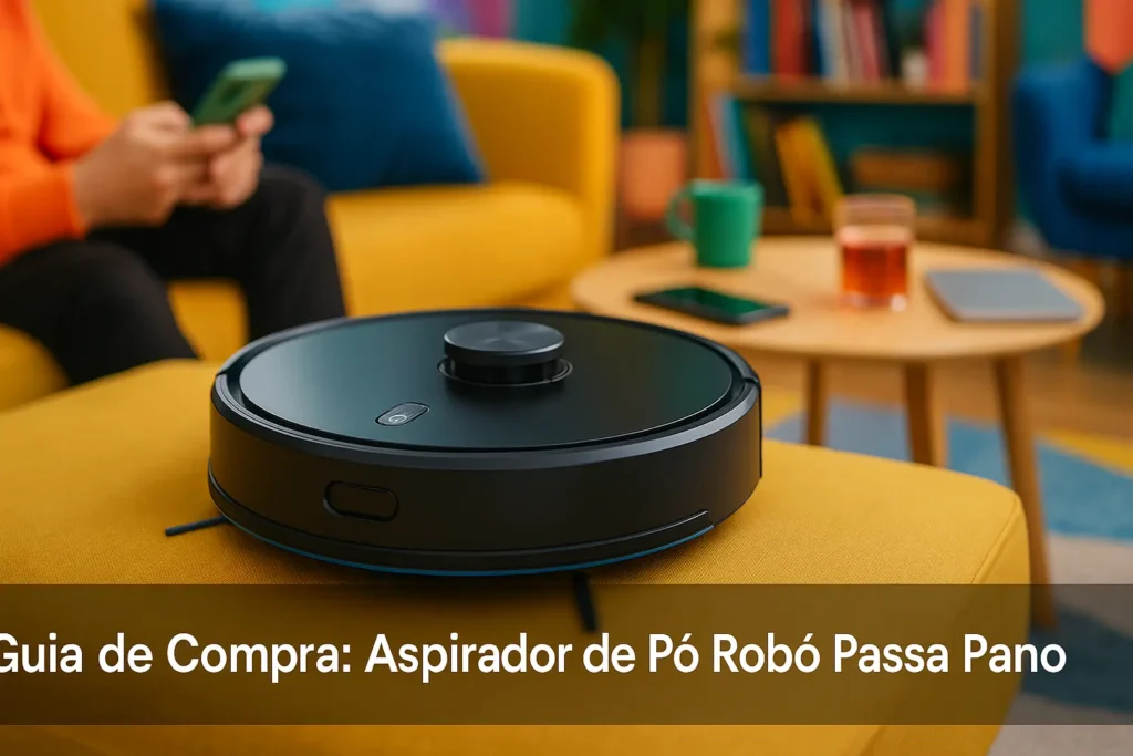 5 Melhores Aspiradores de Pó Robô Passa Pano Mais Vendidos