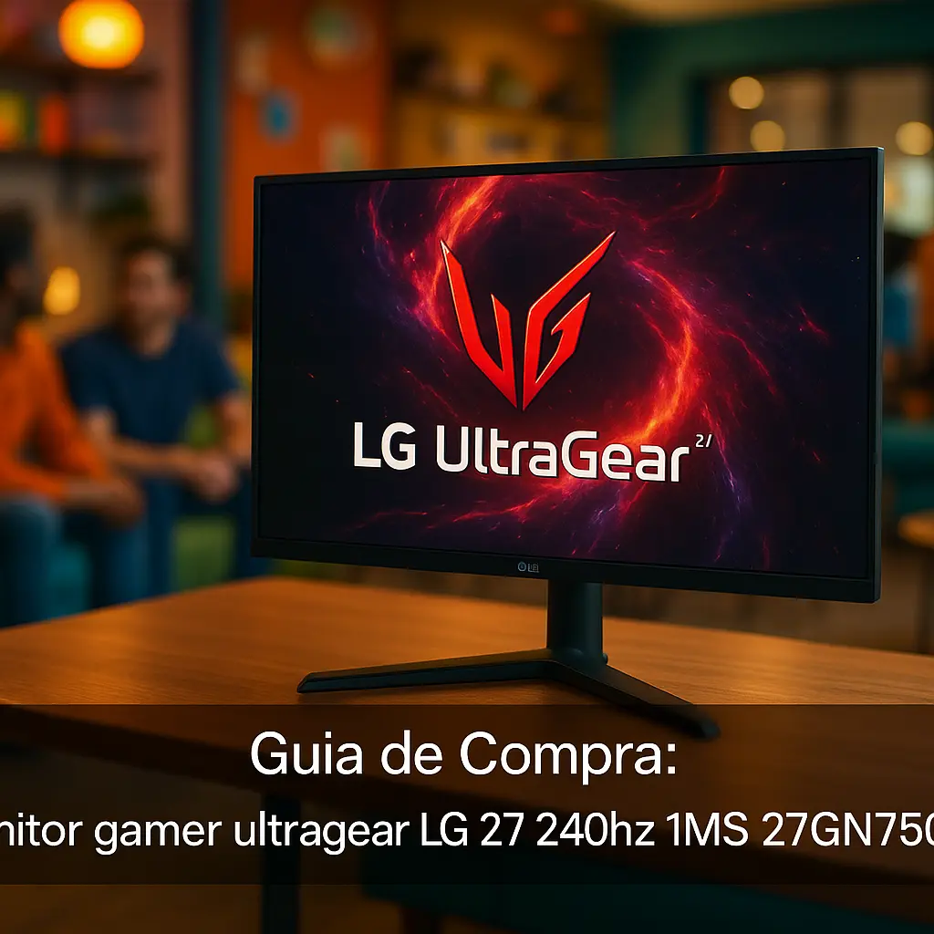 Guia de Compra: 5 Melhores Monitores Gamer UltraGear LG 27 240Hz 1ms 27GN750