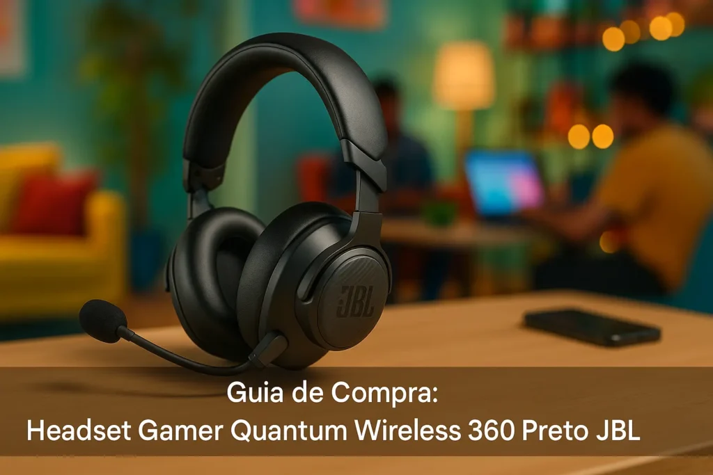 5 Melhores Headset Gamer Quantum Wireless 360 Preto JBL