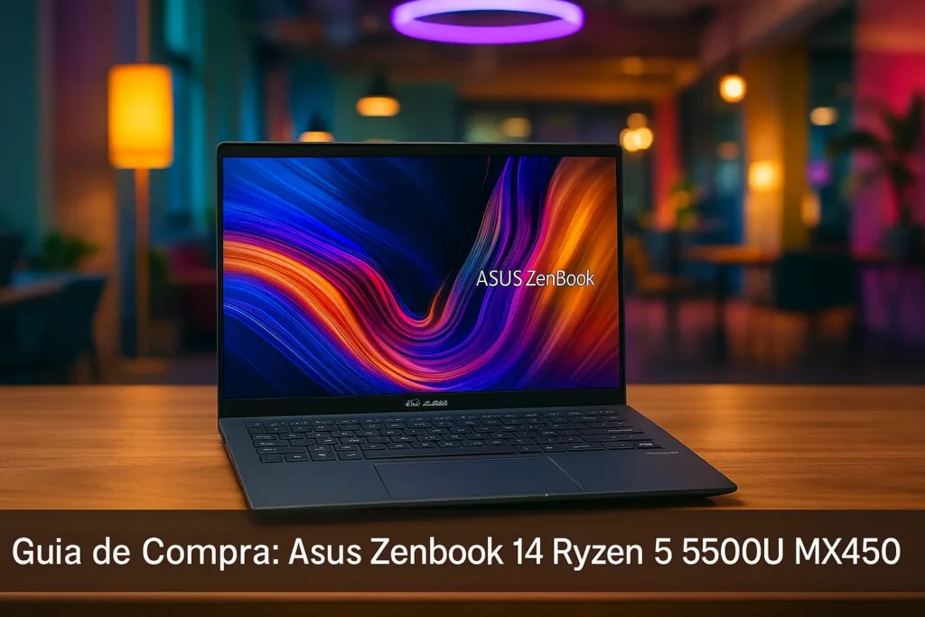 5 Melhores Asus Zenbook 14 Ryzen 5 5500U MX450 para Comprar