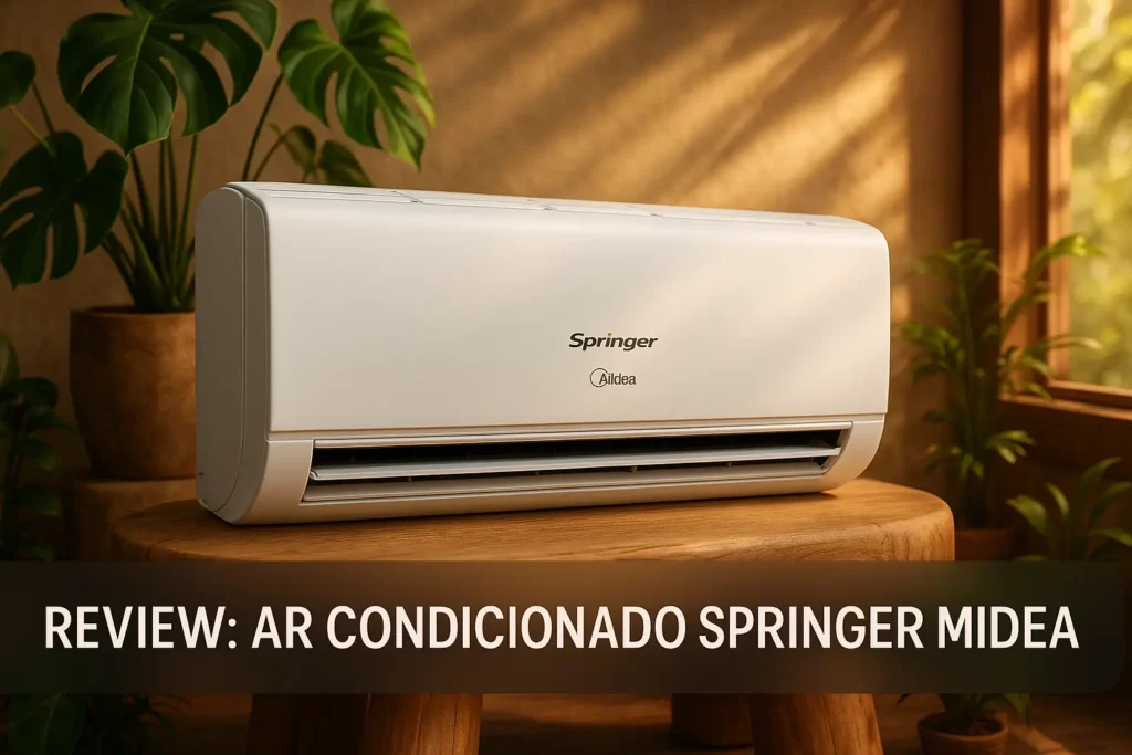 Ar-Condicionado Springer Midea 18000 Btus: análise completa e sem filtros