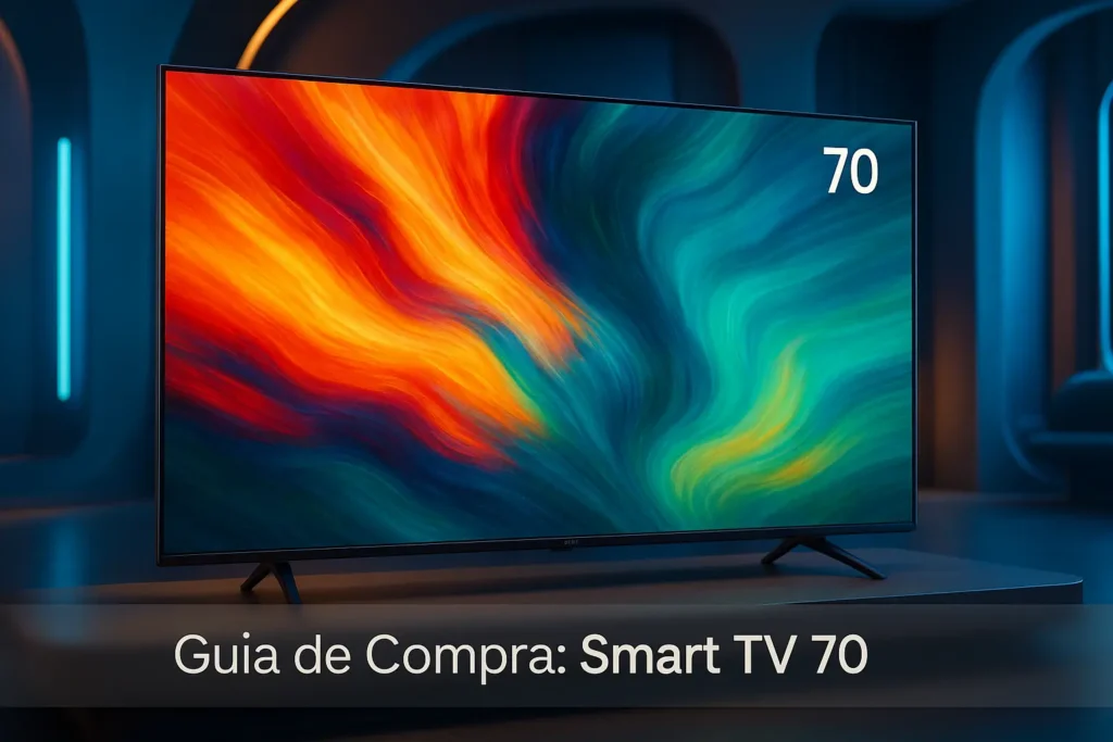 Guia de Compra: 5 Melhores Smart TVs 70" para 2025