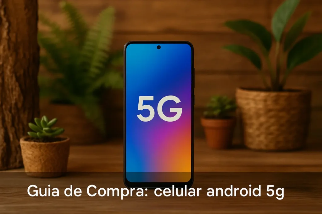 7 celulares android 5g confiáveis