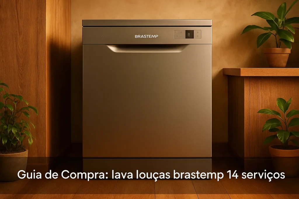 Guia de Compra 7 Melhores Lava Louças Brastemp 14 Serviços