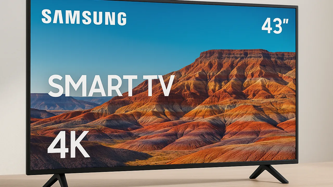 Guia de Compra: 5 Melhores TV Samsung 43 Smart 4K com Excelente Avaliação