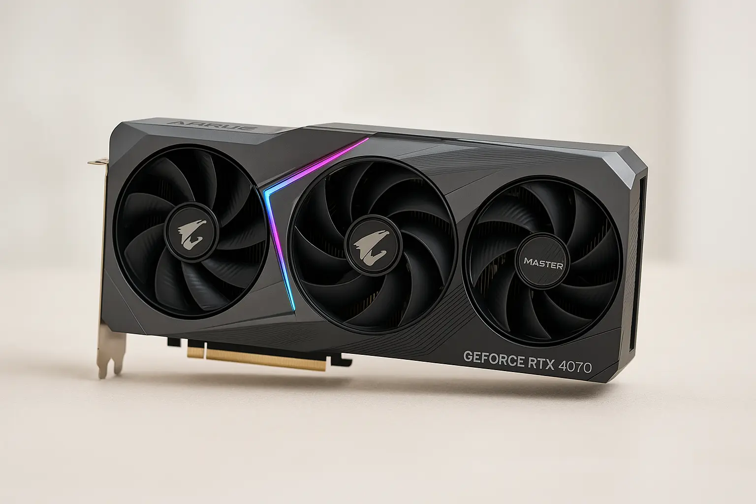 6 Aorus RTX 4070 Master: potência gamer com desconto na Amazon