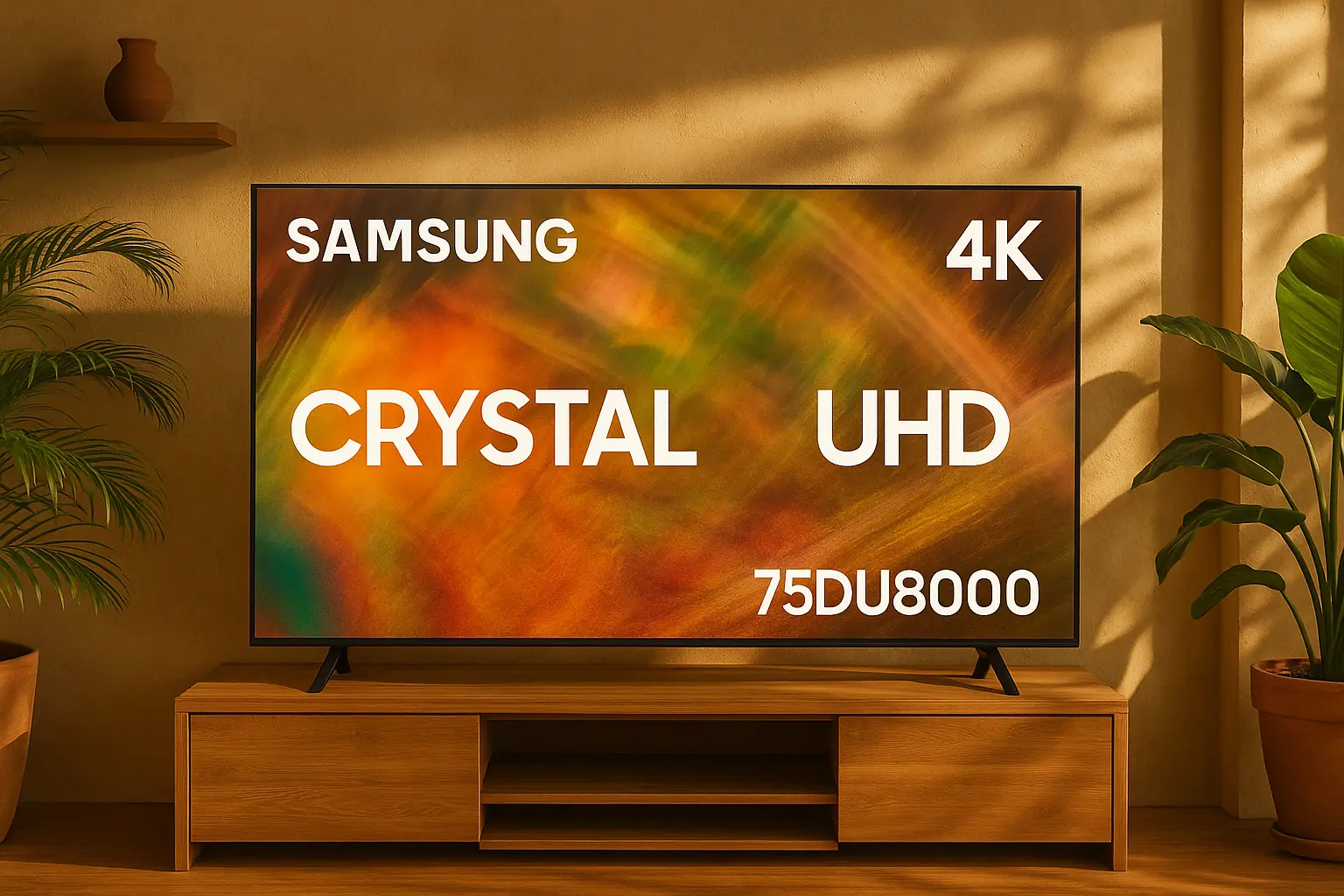 Custo‑benefício: 6 Samsung Smart Big TV 75 Crystal UHD 4K por menos de R$ 5.000
