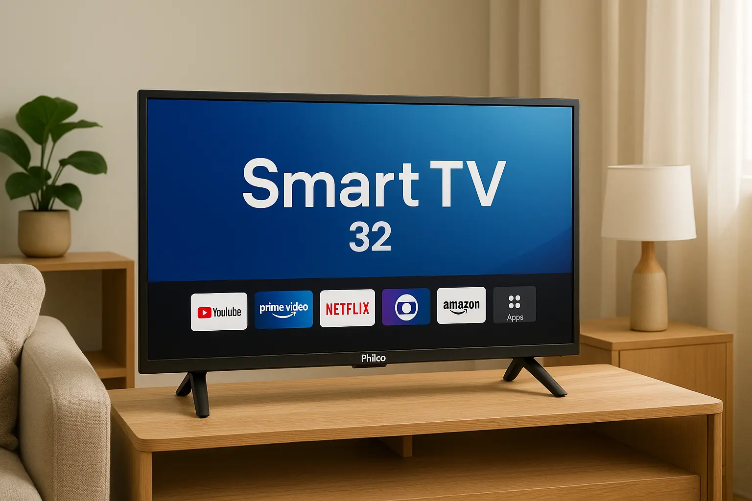 6 Philco Smart TV 32 com desempenho turbinado para ver sem travar