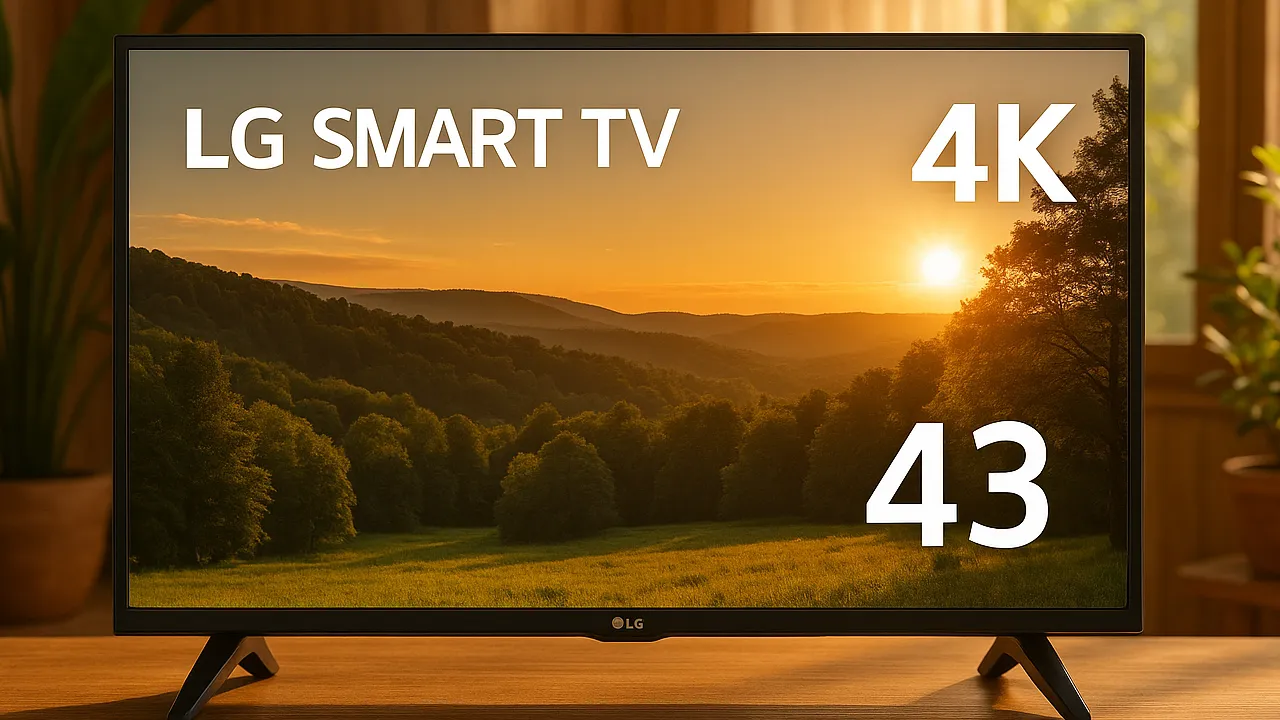 Guia de Compra: 5 Melhores TV LG 43 Smart 4K Atualizadas para 2025