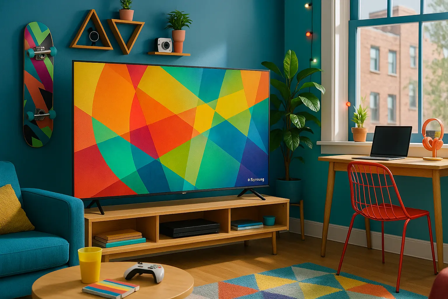 6 Samsung smart TV 75 polegadas com design premium por preço justo