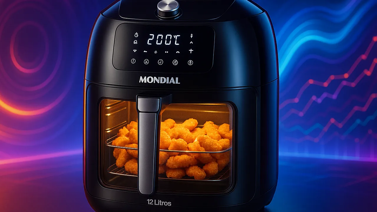 Nota máxima ★5: 5 Air Fryer Mondial 12L aprovadas pelos usuários